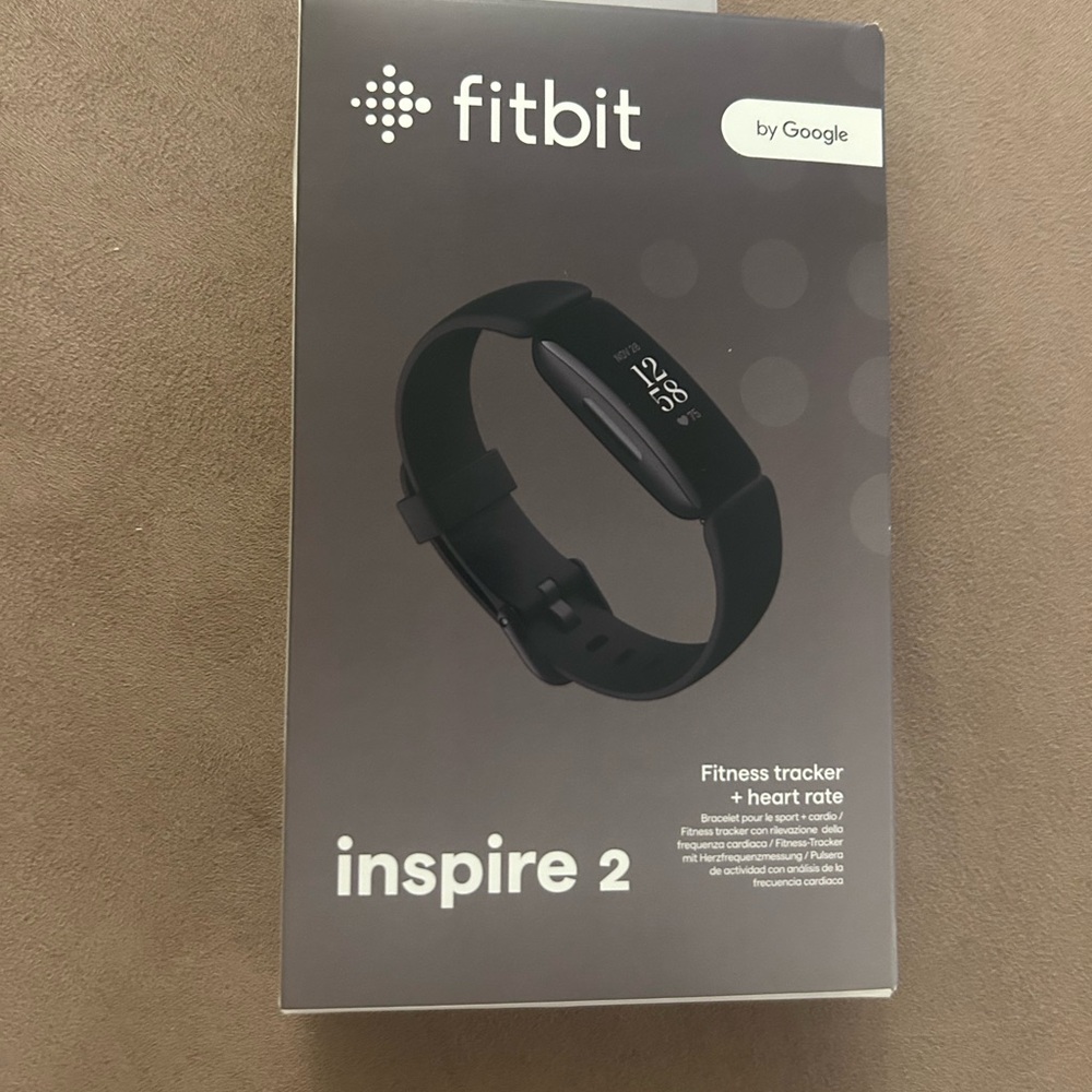 Fitbit Inspire 2  Black Fitness Tracker Wristband